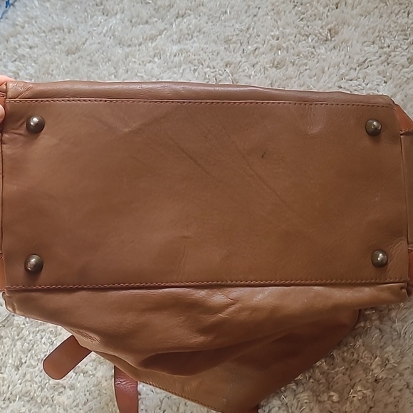 Maurizio Tauiti Italian Hobo Leather Large Shoulder Boho Bag - Picture 13 of 17